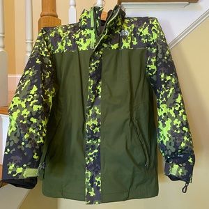 North Face winter jacket with removable fleece jacket that zips in